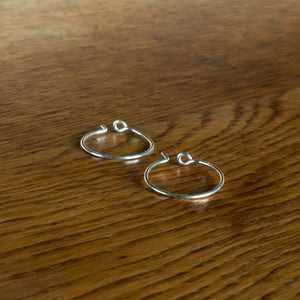 Sterling Silver Mini Hoop Earrings